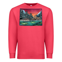 Cardinal Colorado Scenery Map Premium Sweatshirt - Bettercallsaul
