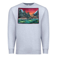 Heather Grey Colorado Scenery Map Premium Sweatshirt - Bettercallsaul