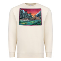 Sandshell Colorado Scenery Map Premium Sweatshirt - Bettercallsaul
