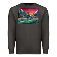 Smoke Colorado Scenery Map Premium Sweatshirt - Bettercallsaul