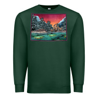 Sports Green Colorado Scenery Map Premium Sweatshirt - Bettercallsaul