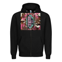 Black senior 2023 Zipper Hoodie - NancyCooperArtShop