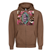 Chestnut senior 2023 Zipper Hoodie - NancyCooperArtShop