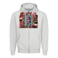 Dove Grey senior 2023 Zipper Hoodie - NancyCooperArtShop