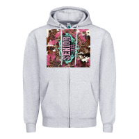 Heather Grey senior 2023 Zipper Hoodie - NancyCooperArtShop