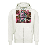 Oatmeal Heather senior 2023 Zipper Hoodie - NancyCooperArtShop