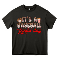 Asphalt it s a baseball kinda day Heavy Core Tee - Zillion Design Studio