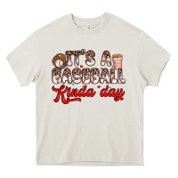 Cream it s a baseball kinda day Heavy Core Tee - Zillion Design Studio