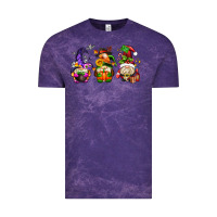 Cloud Purple hallothanksmas gnome Vintage Tee - AdoDesignShop