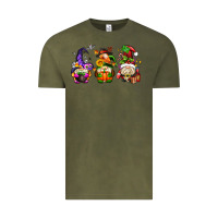 Vintage Olive hallothanksmas gnome Vintage Tee - AdoDesignShop