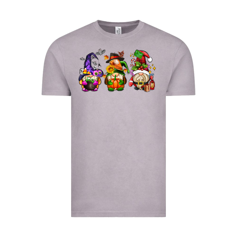 Hallothanksmas Gnome Vintage Tee by AdoDesignShop | Teevron
