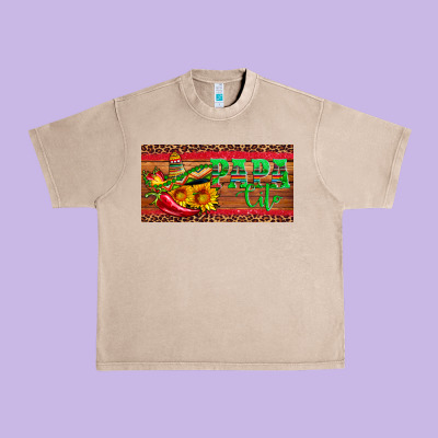 Papa Cito  License Plate Template Urban Heavy Tee Designed By Artiststas