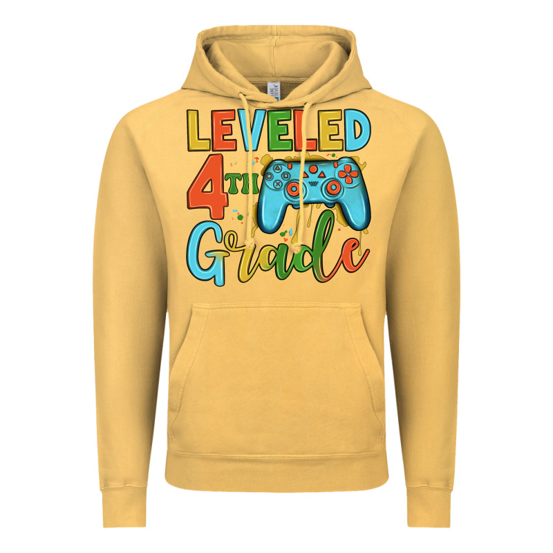 Leveled 4th Grade Vintage Hoodie by JahusDesignShop | Teevron