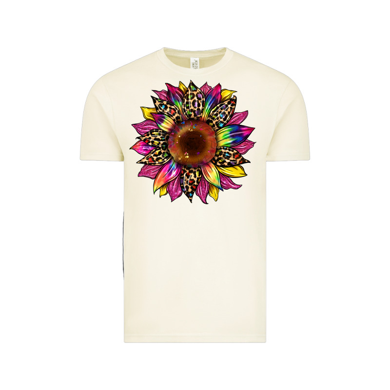Tie Dye Leopard Sunflower Vintage Tee by Artiststas | Teevron