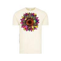 Vintage Arctic tie dye leopard sunflower Vintage Tee - Artiststas
