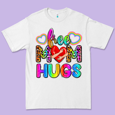 Free Mom Hugs Premium Tee Designed By Zillion Design Studio