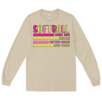 Mushroom retro softball png Long Sleeve Tee - JahusDesignShop