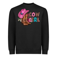 Black valentine day boots hat and roses Heavyweight Sweatshirt - AdoDesignShop