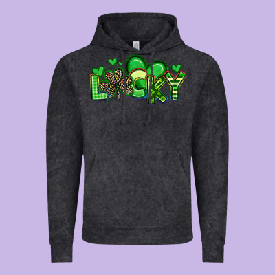 Lucky St Patrick S Day Vintage Hoodie Designed By Artiststas