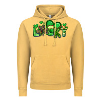 Vintage Mustard lucky st patrick s day Vintage Hoodie - Artiststas