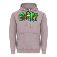 Vintage Zinc lucky st patrick s day Vintage Hoodie - Artiststas