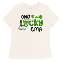 Bone one lucky certified medical assistant cma Ladies Tee - RanaPortraitStore