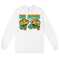 White bus driver off duty Long Sleeve Tee - Jasminsmagicworld