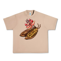 Burro cacao beans and flowers Urban Heavy Tee - AdoDesignShop