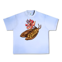Grape Ice cacao beans and flowers Urban Heavy Tee - AdoDesignShop