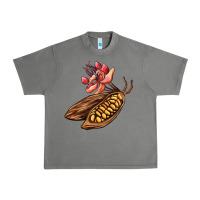 Tornado cacao beans and flowers Urban Heavy Tee - AdoDesignShop