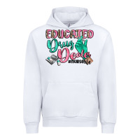 White educated drug dealer nurse life Urban Hoodie - CowGirlArtShop