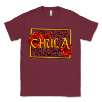 Burgundy Spanish chula with roses Classic Tee - Jasminsmagicworld