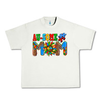 Pistachio ausome autism mom Urban Heavy Tee - AdoDesignShop