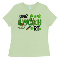 Matcha One Lucky Respiratory Terapist Ladies Tee - RanaPortraitStore