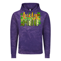 Cloud Purple lucky mini Vintage Hoodie - Artiststas