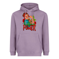 Lavender latina power strong woman Heavyweight Hoodie - Jasminsmagicworld