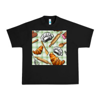 Black chef tools seamless pattern Urban Heavy Tee - BundleAndBundleShop