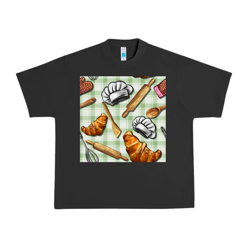 Chef Tools Seamless Pattern Urban Heavy Tee by BundleAndBundleShop | Teevron