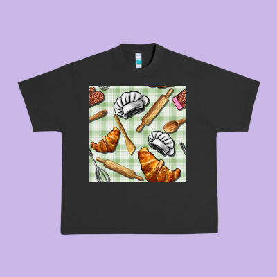 Chef Tools Seamless Pattern Urban Heavy Tee Designed By Bundleandbundleshop