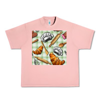 Salmon chef tools seamless pattern Urban Heavy Tee - BundleAndBundleShop