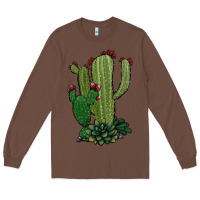 Chestnut cactus Long Sleeve Tee - Jasminsmagicworld