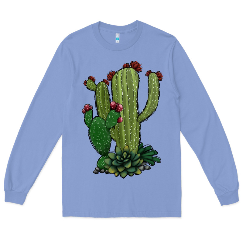 Cactus Long Sleeve Tee by Jasminsmagicworld | Teevron