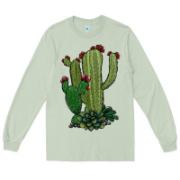 Matcha cactus Long Sleeve Tee - Jasminsmagicworld