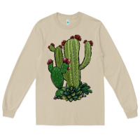 Mushroom cactus Long Sleeve Tee - Jasminsmagicworld