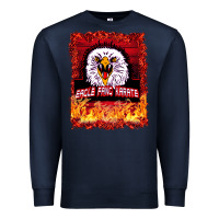 Navy Eagle Fang Karate Premium Sweatshirt - Bettercallsaul