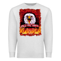 Oatmeal Heather Eagle Fang Karate Premium Sweatshirt - Bettercallsaul
