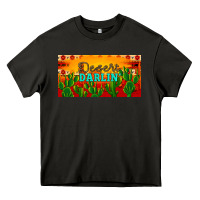Asphalt desert darlin' aztec desert sunset license plate Heavy Core Tee - Artiststas