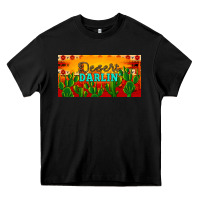 Black desert darlin' aztec desert sunset license plate Heavy Core Tee - Artiststas