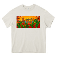 Cream desert darlin' aztec desert sunset license plate Heavy Core Tee - Artiststas