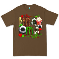 Cacao mama soccer with popcorn Premium Tee - texasbilliewilder